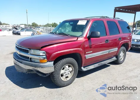 2002 Chevrolet Tahoe Ls from USA, damaged, VIN 1GNEK13T52R224138